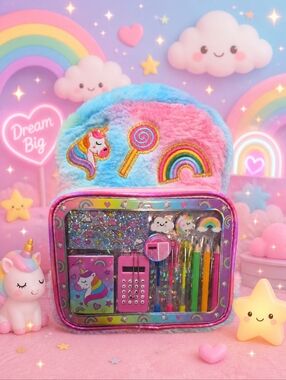 🦄 Unicorn backpack w/ supplies